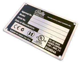 Metal ID Plates with Brand Awareness