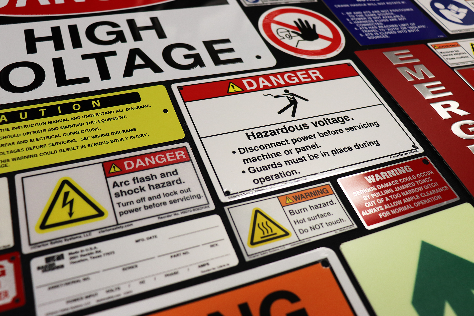 Durable Safety Signage