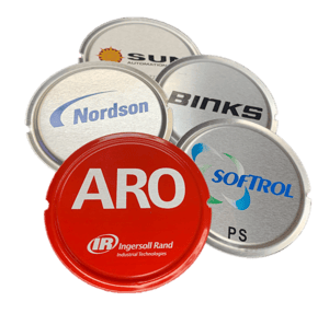 formed aluminum badge group aro