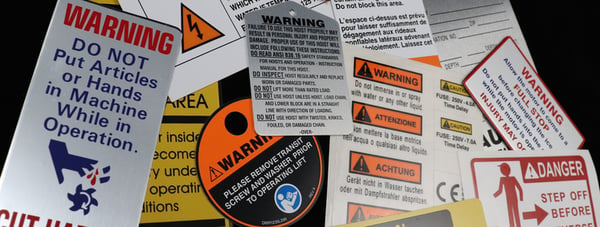 warning and caution labels by McLoone