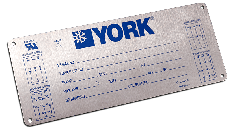 Metal ID Plates with Brand Awareness