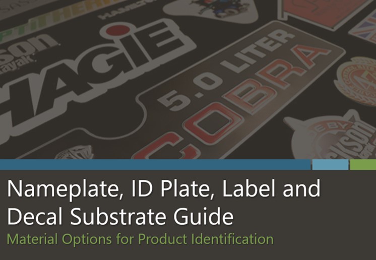 Nameplate Substrate Guide | Material Options for Product Identification