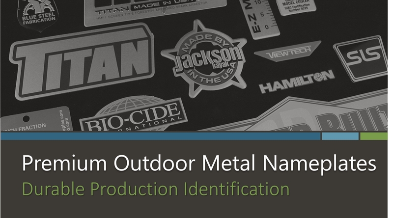 Premium Outdoor Metal Nameplates eBook