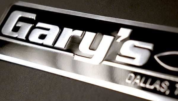 High VS. Low Gloss Embossed Aluminum Nameplates